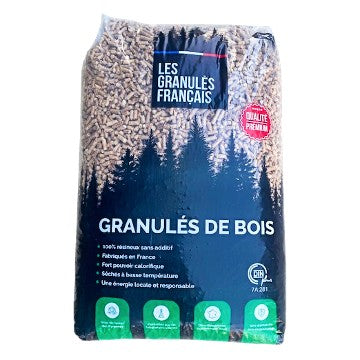Granulés de bois Les Granulés Français – Sacs de 15 kg