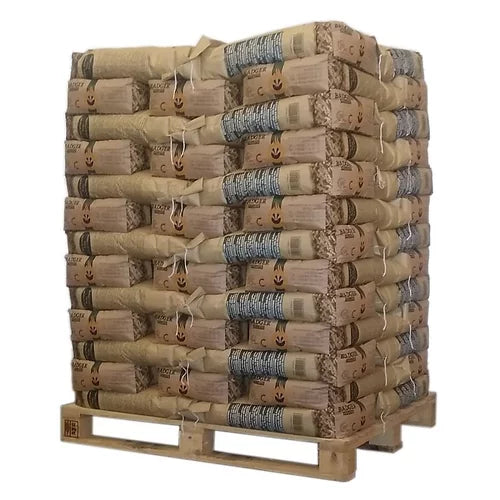 Granulés de bois HP+ Piveteau – Sacs et palette 10 kg