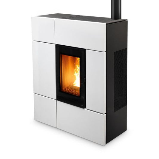 Pelletofen MCZ Stream Comfort Air 12 UP! 11,9 kW - Ausführung: White metal_302