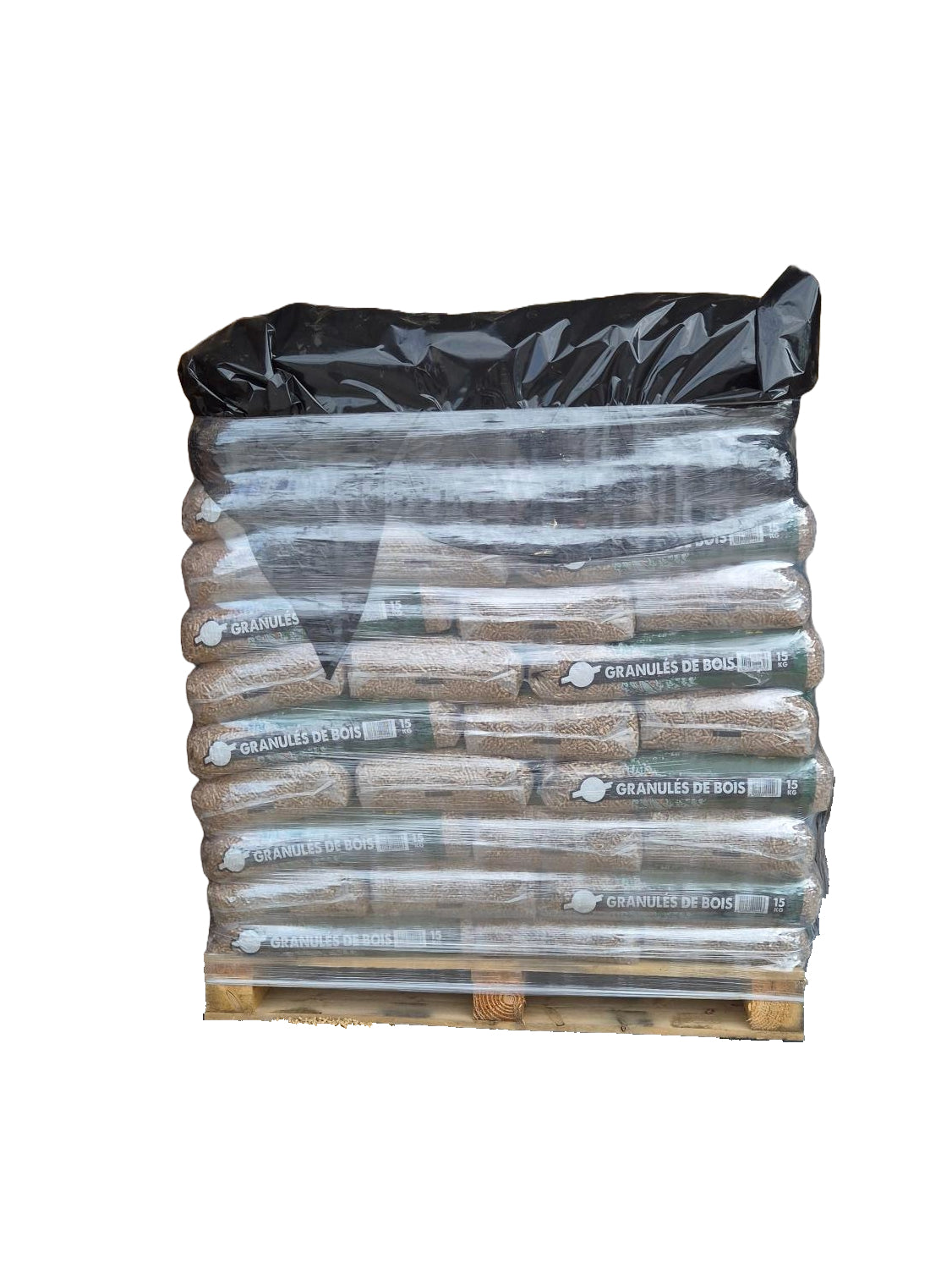 Premium-Holzpellets von ECO BOIS ENERGIE – 66 Säcke à 990 kg