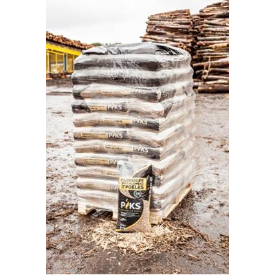 Granulés bois PIKS – 15 kg - DINplus