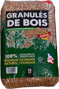 Premium-Holzpellets von ECO BOIS ENERGIE – 66 Säcke à 990 kg