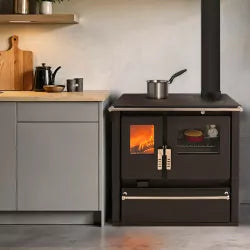 Cuisinière à bois Mervio XL Ceramic