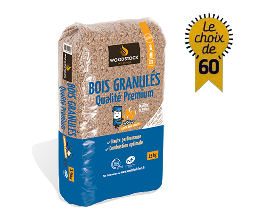 Granulés de bois 72 sacs 15 kg