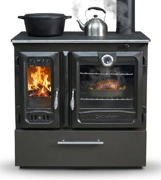 EEK A+ Premium-Holzherd Modell 216 BOX mit 8,97kW - Bauart 1 - viel Gusseisen