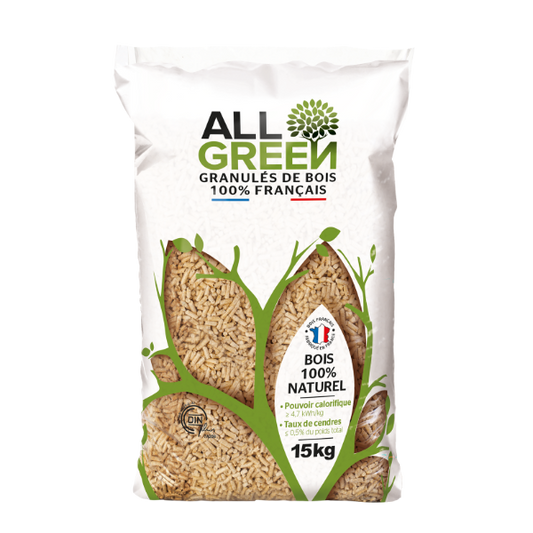 Holzpellets GRANUFLAM – Palette mit 72 Säcken à 15 kg